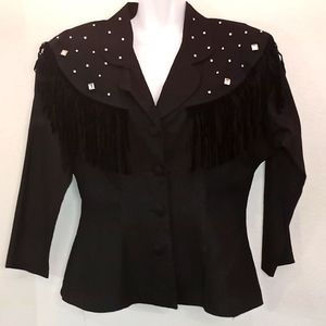 VTG- Decisions 💎 Fringed Western Jacket